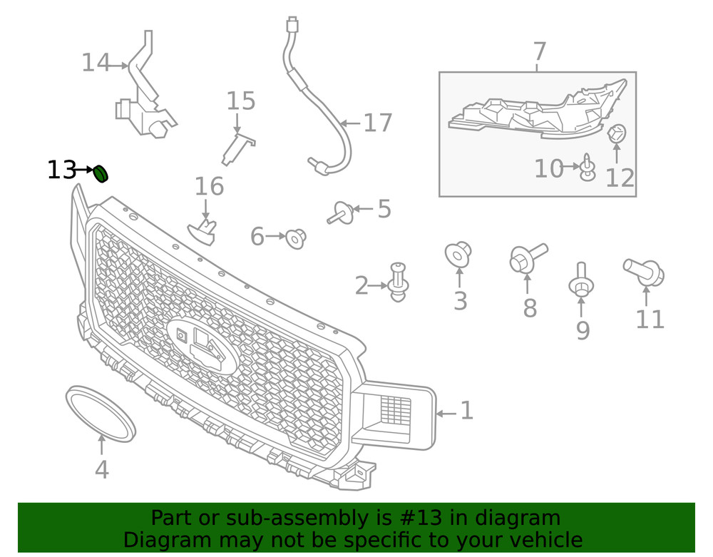 Genuine Ford Camera JL3Z-19G490-E