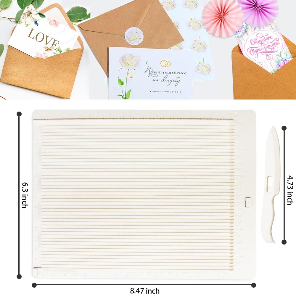 Scoring Board - Envelope Punch Tool for Paper Crafts | Mini Score Board