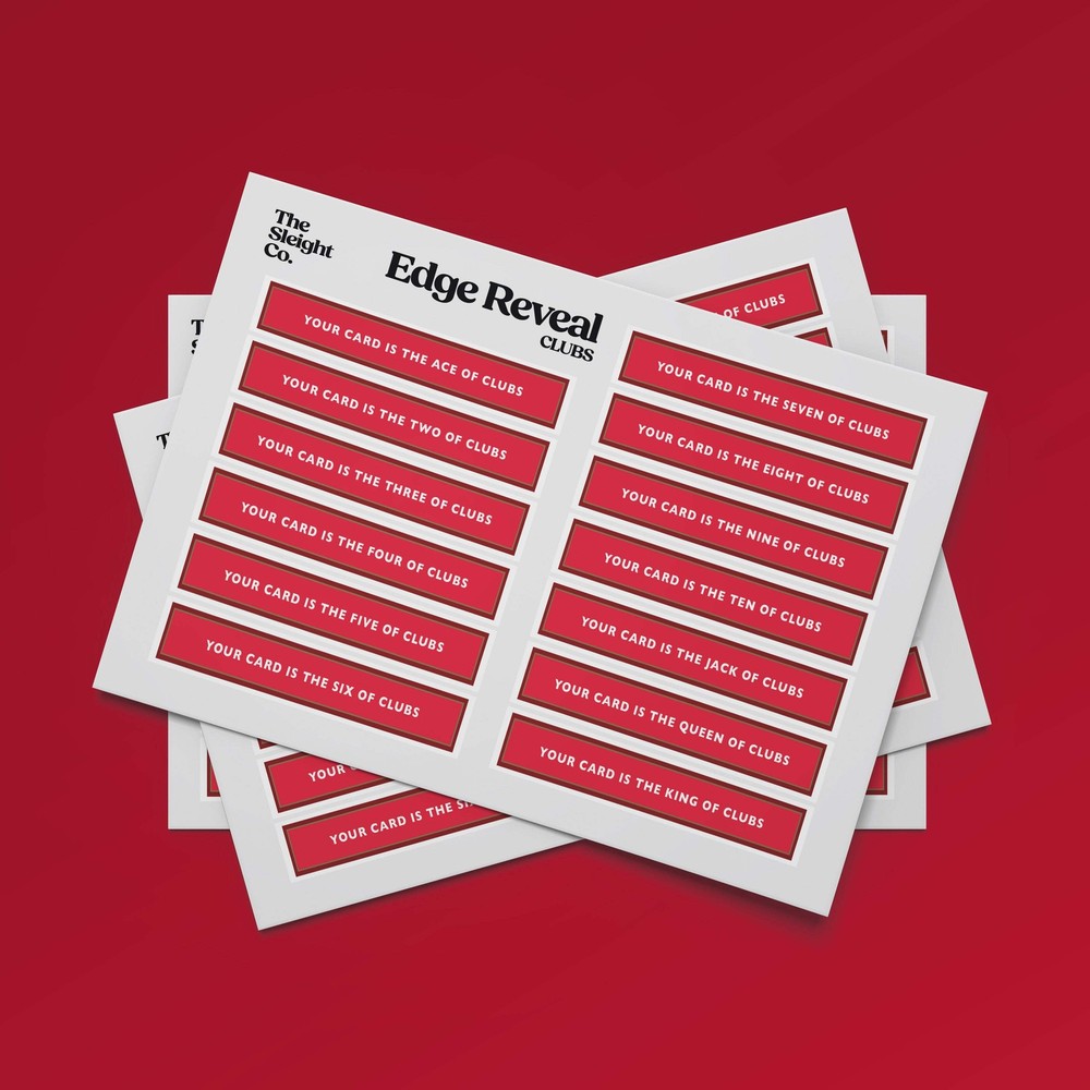 Edge Reveal (Red) by The Sleight Co