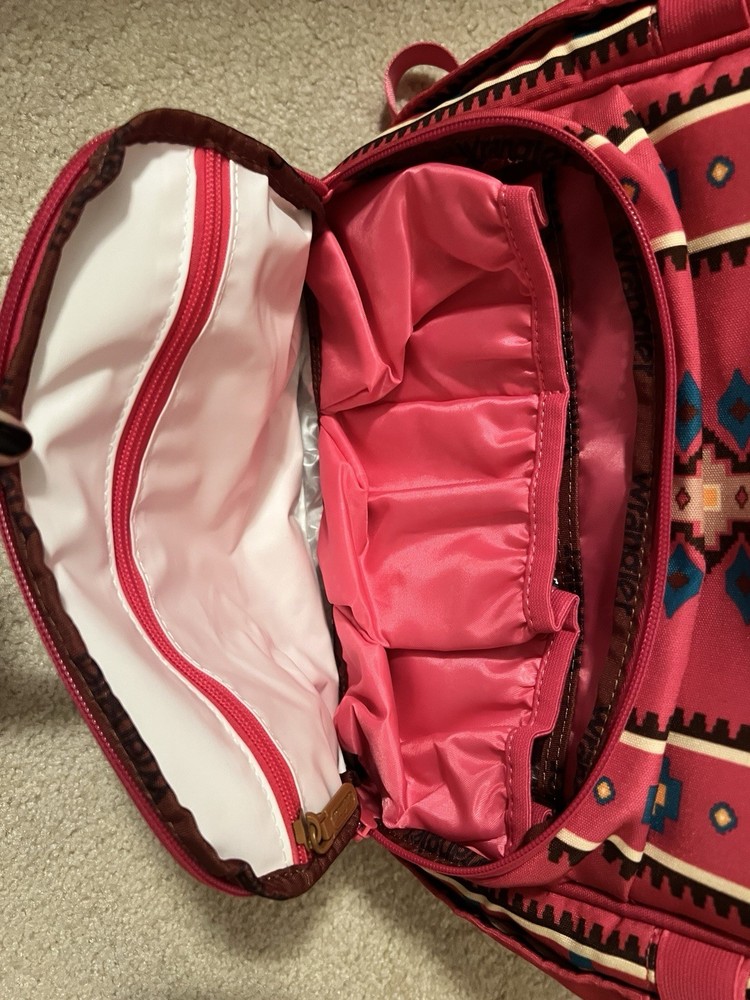 Wrangler Diaper Bag Backpack Aztec Travel Backpack Purses Western EUC