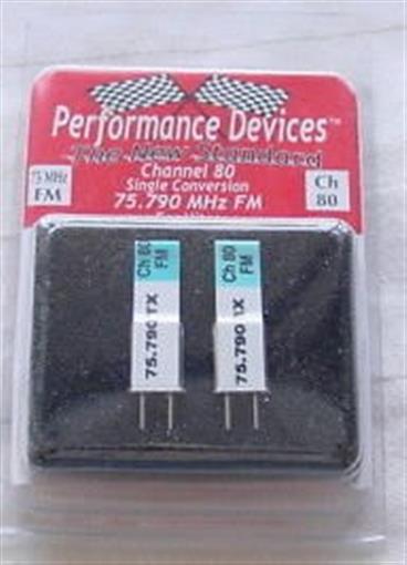 Hitec Single Conversion 75Mhz FM Crystal Set-Channel 80