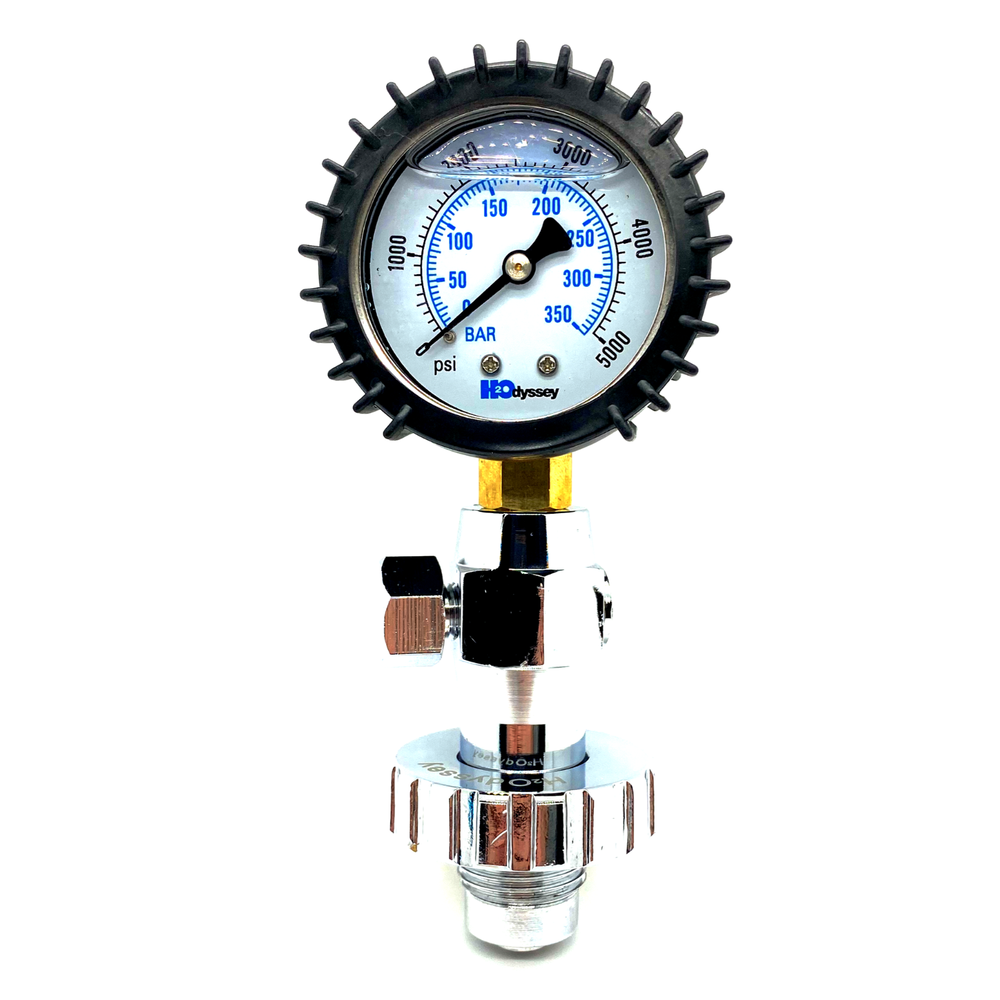 H2Odyssey Scuba Diving Din Tank Pressure Checker