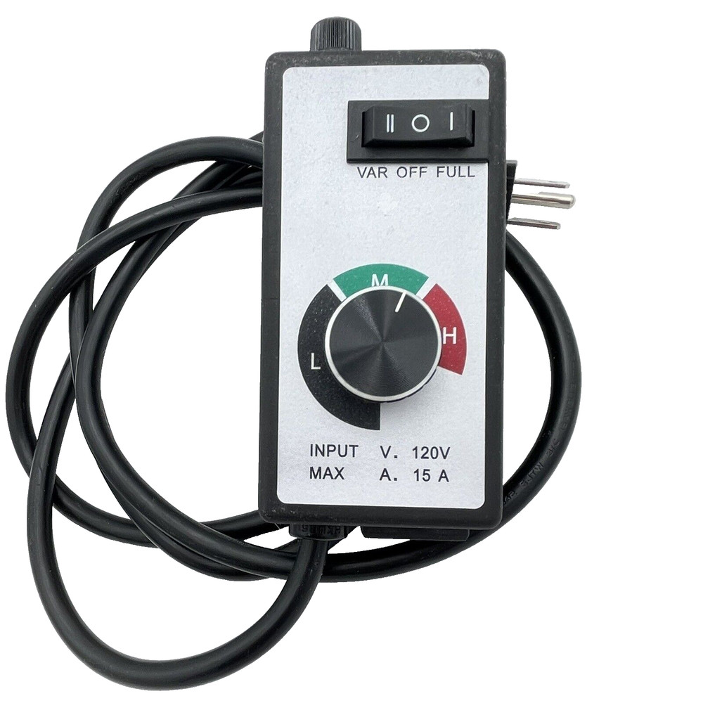 Universal AC 120V Speed Controller Router Fan Variable Electric Motor Rheostat