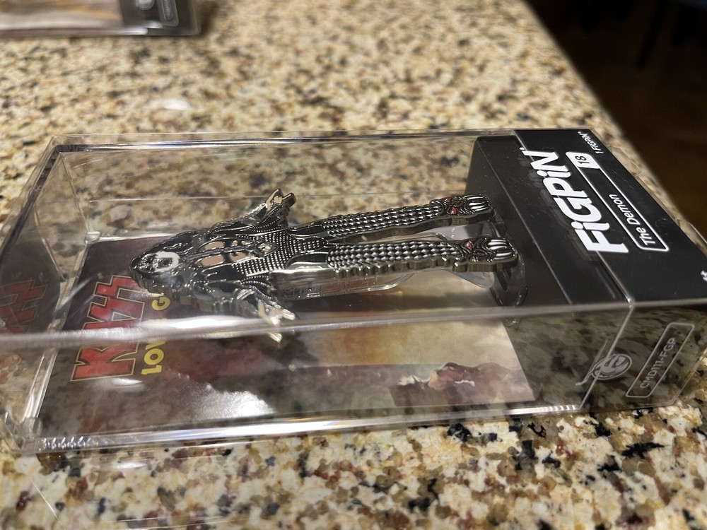 FiGPiN KISS Demon Gene Simmons Love Gun Era