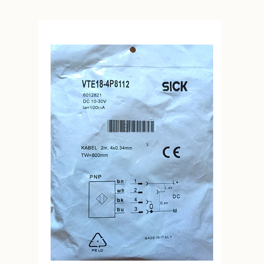 SICK VTE18-4P8112 Proximity SwitchPNP,New