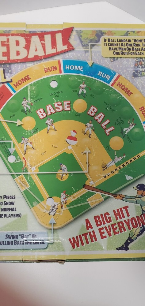 2010 Schylling Baseball pinball game