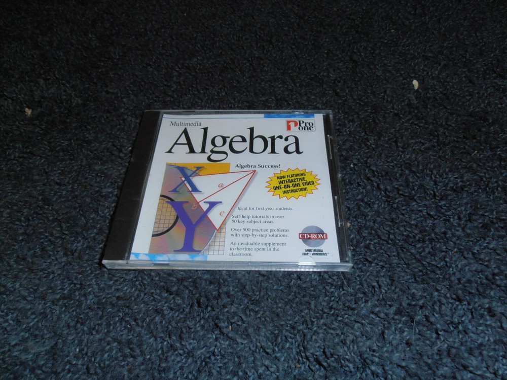 Pro one Algebra (PC, 1995) Factory Sealed