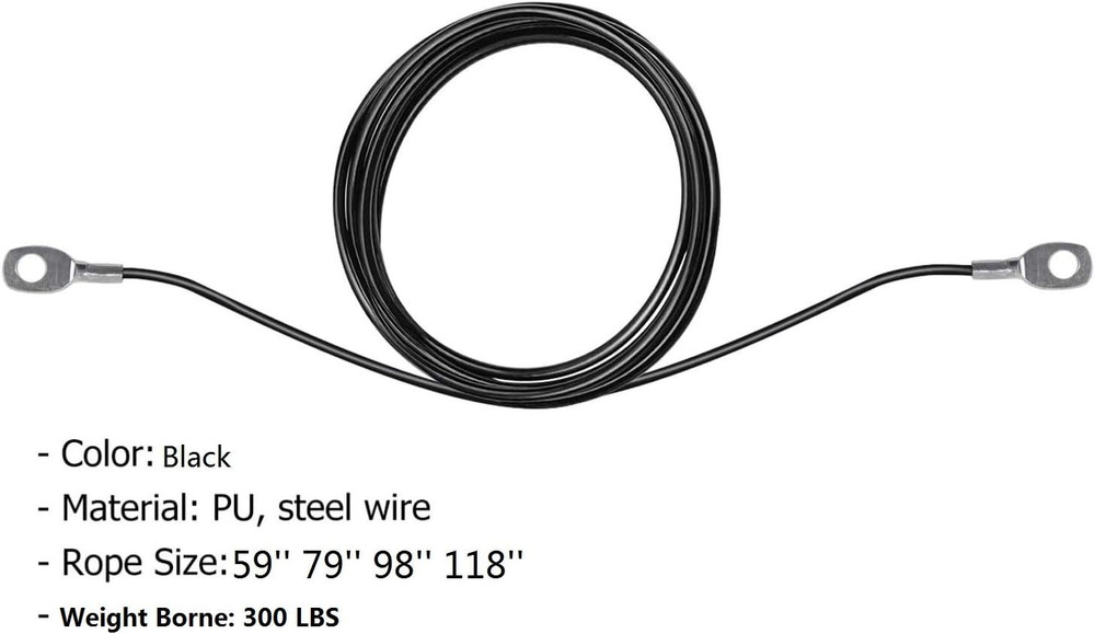 Fitness Pulley Cable,Replacement Cable Machine Accessories,Cable Pulley Attachme