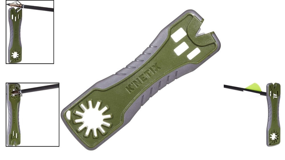 Durable K’Netix MV² Broadhead Sharpener & Wrench – Maintenance Tool for Archers