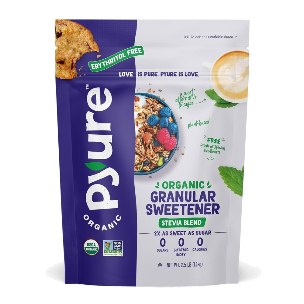 USDA Organic Stevia Blend - Zero Calorie Sugar Substitute