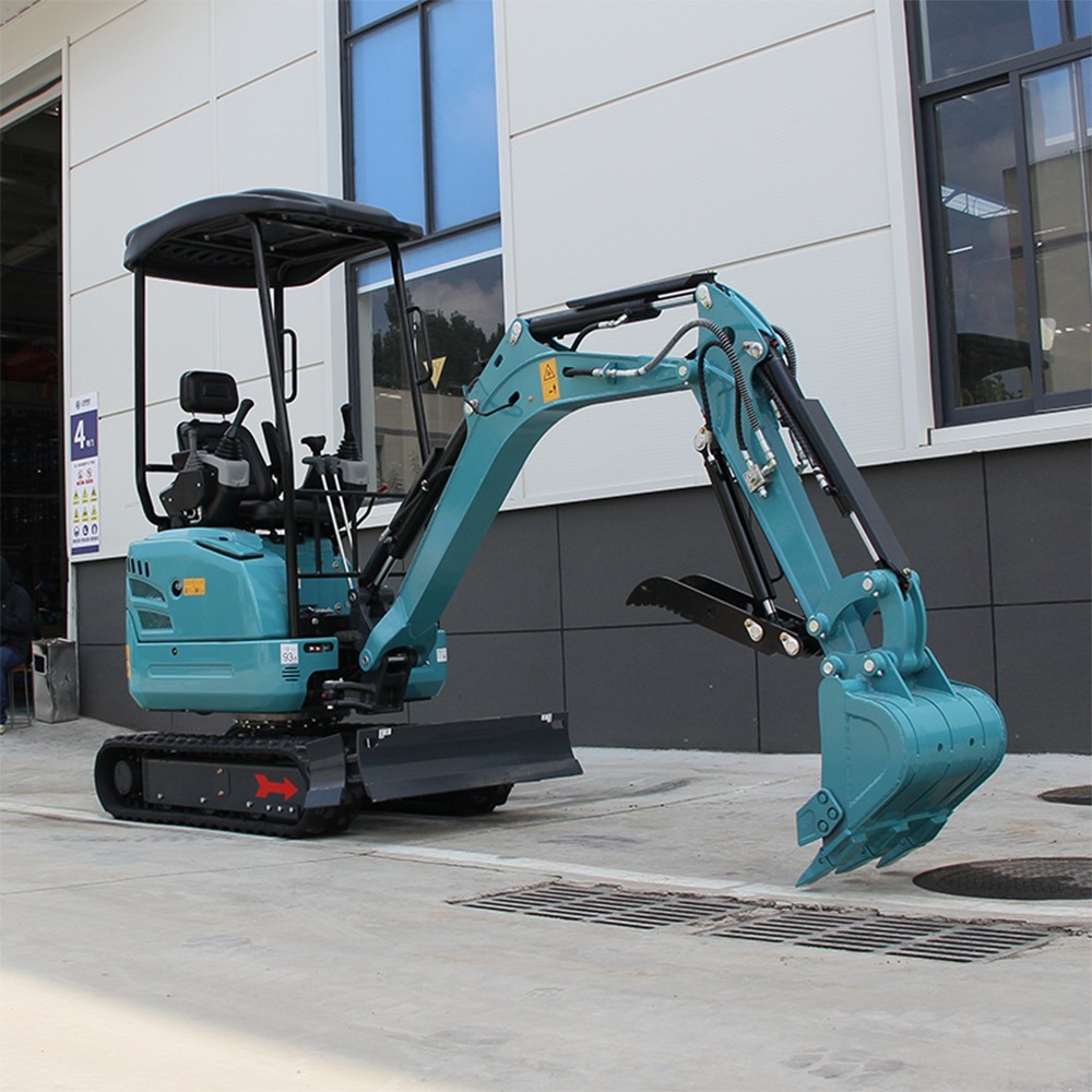2.5Ton Mini Excavator Side Swing Digger with Kubota D902 Engine Extendable Track