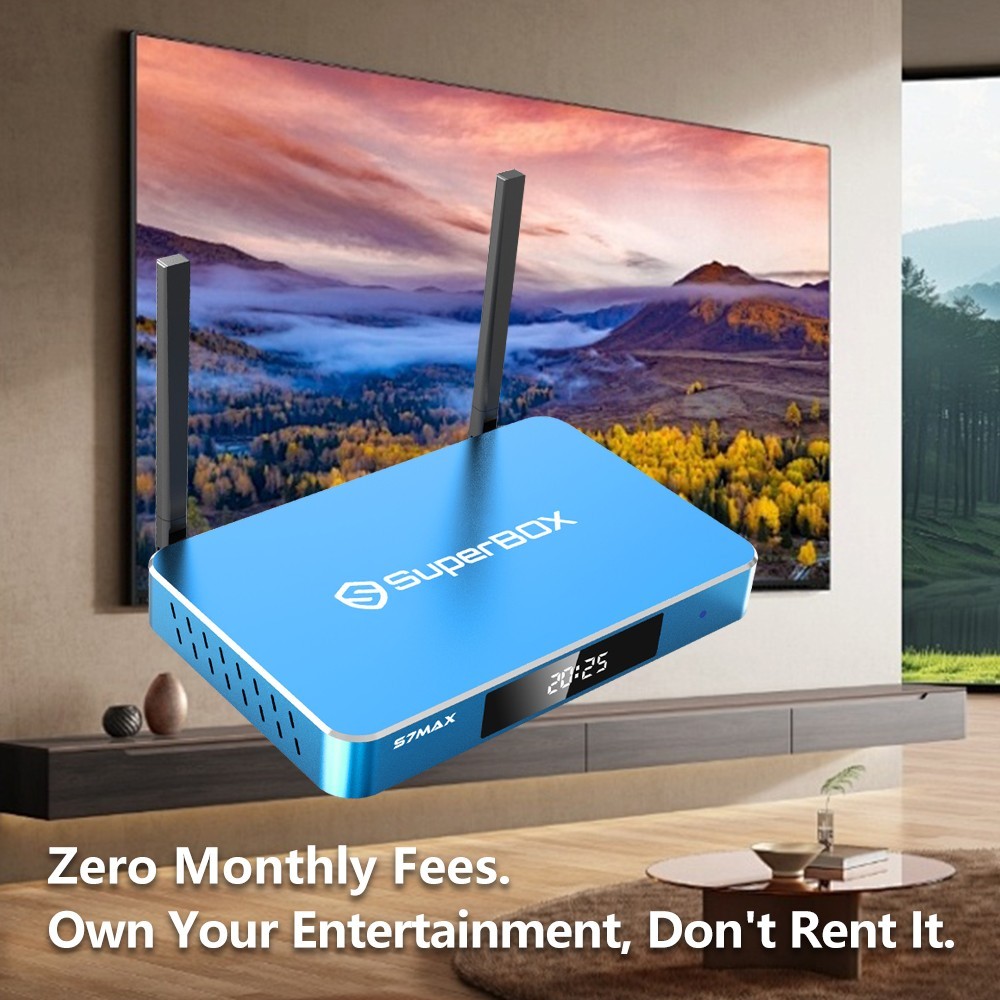 SuperBOX S7 Max HaveTime Shift Android Streaming Same Day Shipping message to Me