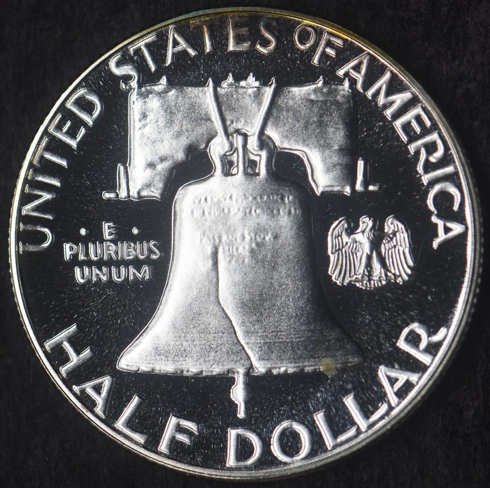1962 "Proof Cameo" Franklin Silver 50c Half Dollar - COINGIANTS -