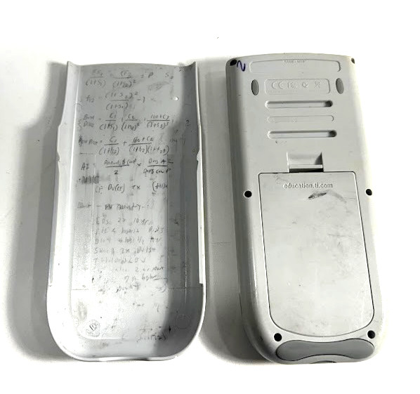 Texas Instruments TI-84 Plus Silver Edition Grey Graphing Calculator Tested