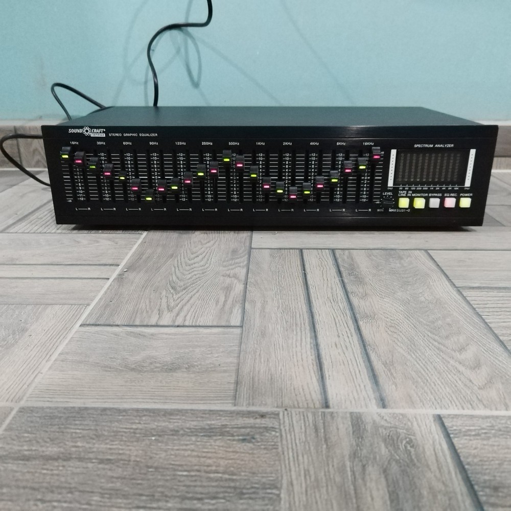 Sound Craft Conrad Stereo Graphic Equalizer