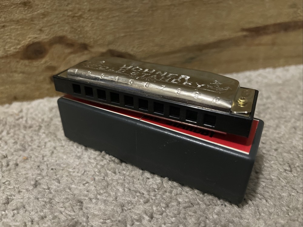 M. Hohner’s No. 34B “Old Standby” Harmonica With Box