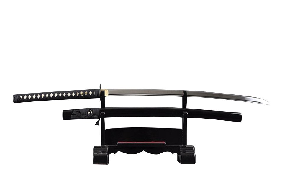 Handmade Sword - Functional Long Handle Samurai Katana Sword, Sharp 1080 Carbon