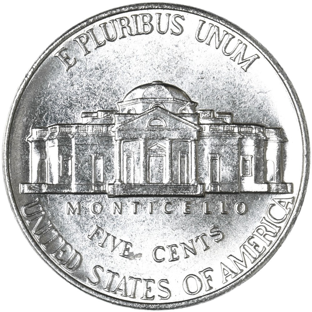 2002 D Jefferson Nickel Gem BU US Coin