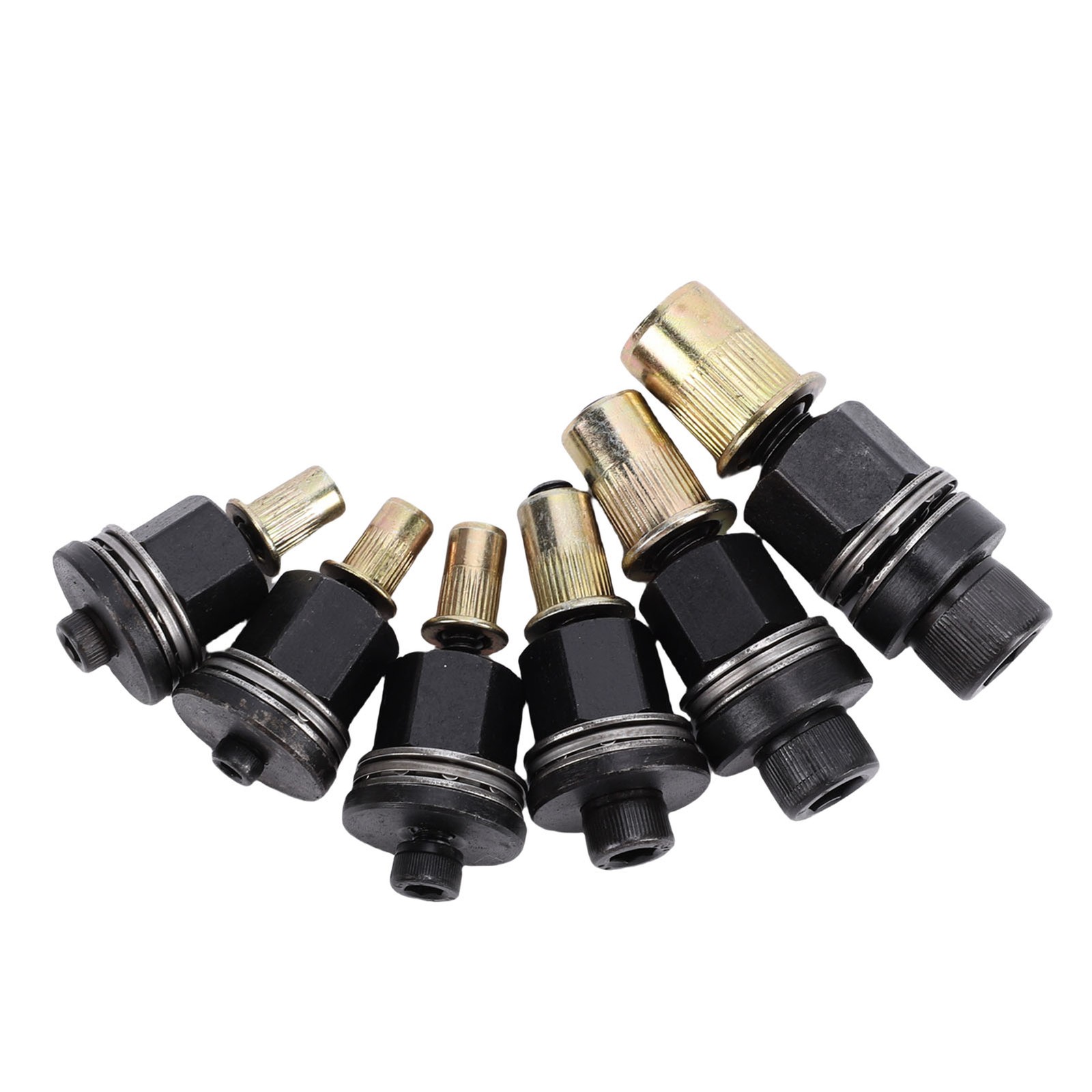 6-Piece SAE & Metric Rivet Nut Tool Set Manual Rivet Nut
