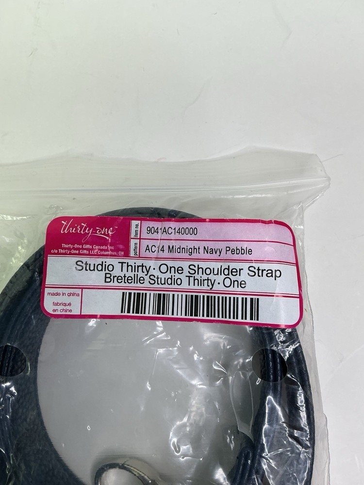 Thirty One Shoulder Strap AC14 Midnight Blue Pebble