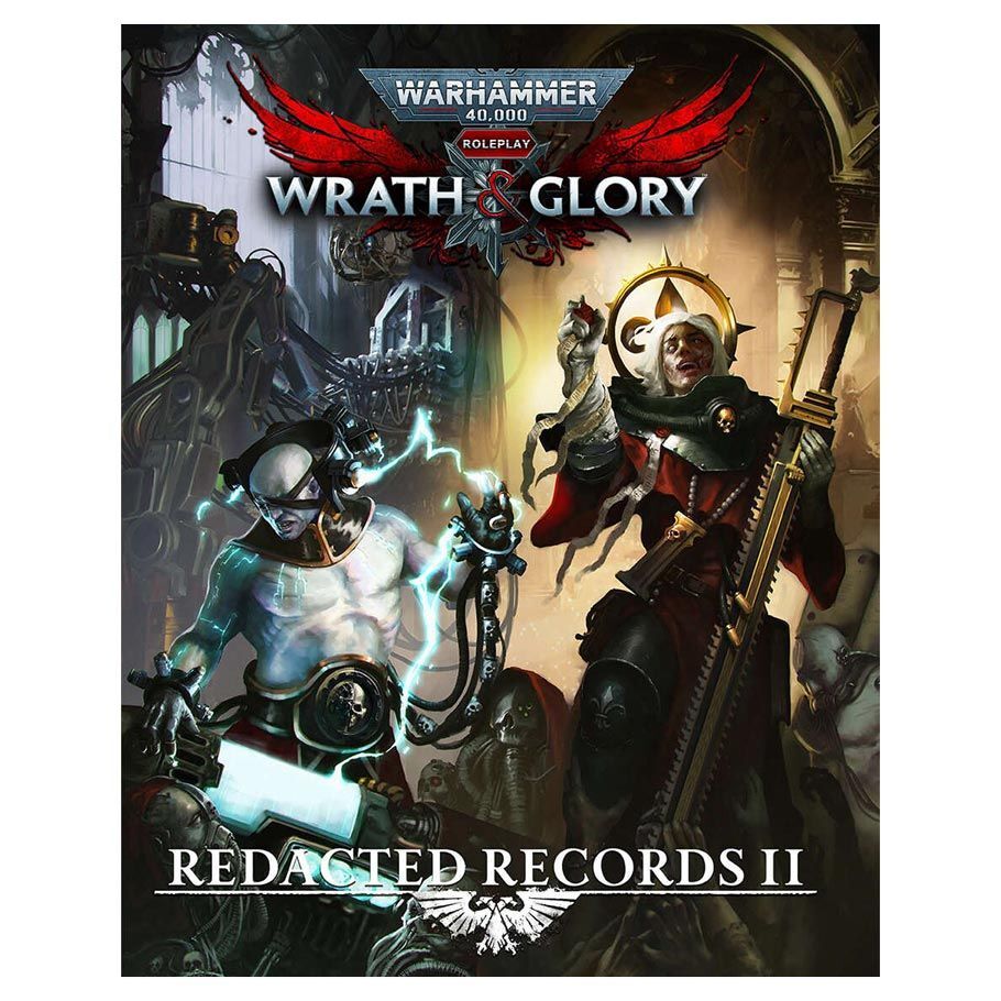 Warhammer 40k Wrath & Glory RPG Redacted Records II Sourcebook CB72619