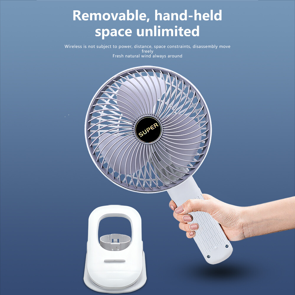 Portable multi-function fan Small personal cooler USB charging handheld fan