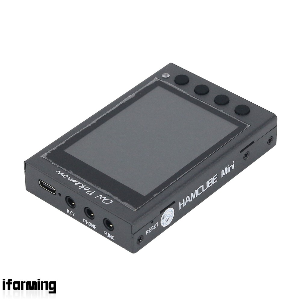 HAMCUBE Mini CW Trainer Morse Code Trainer +Display For Telegraph Practice #US