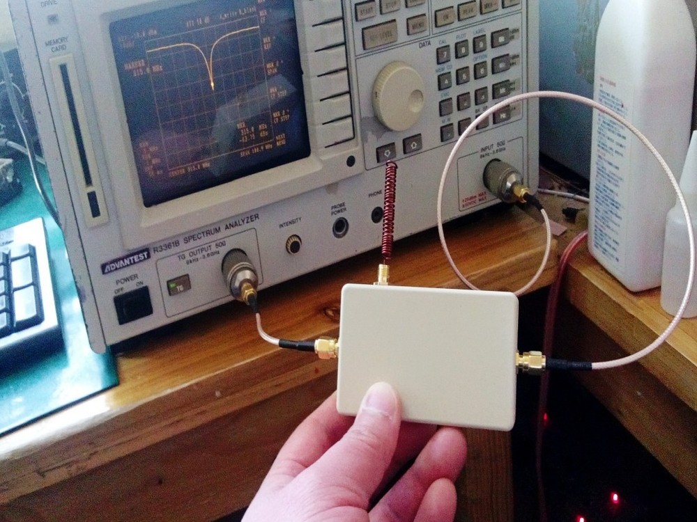 Network Analyzer Bridge 500KHz-2.5GHz RF Reflection Bridge VSWR 40dB