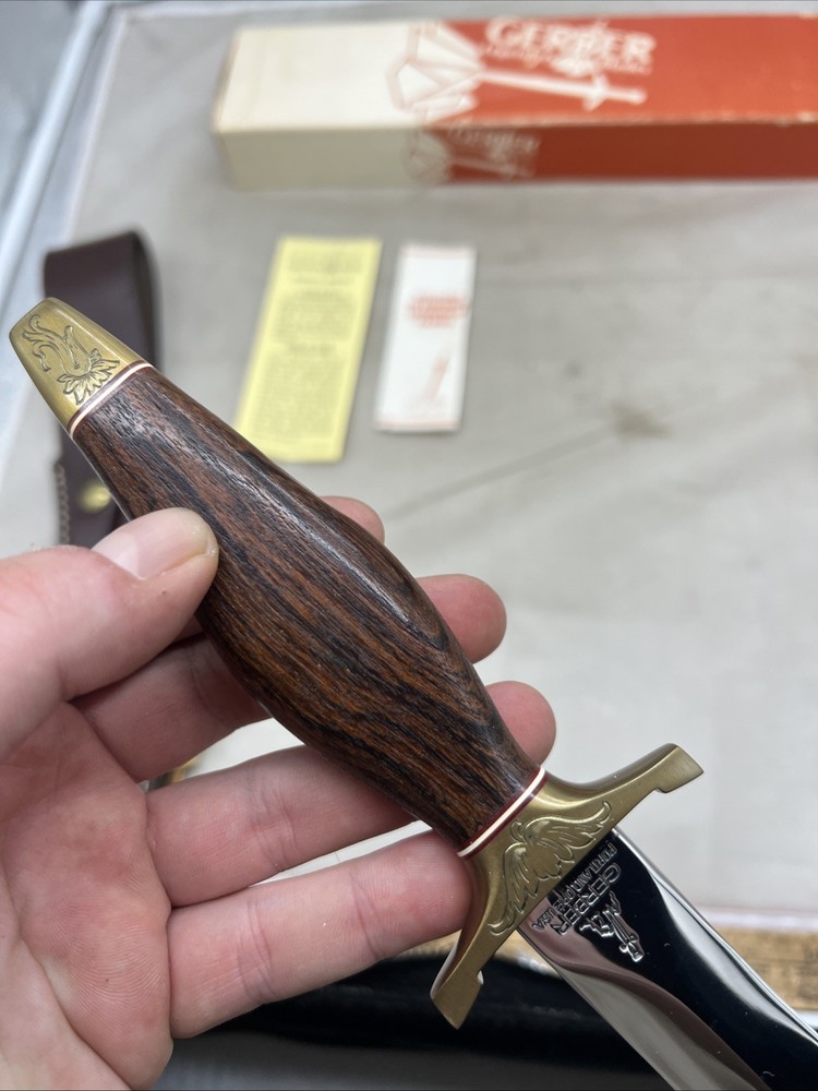 Gerber Mark 2 Presentation Knife Etched With Original Box (GG43