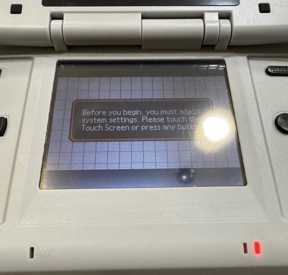 Nintendo DS With Pre Installed- Loopy Capture Card, Gray & Black