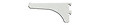 CRL 122A4 Satin Anodized 4" Aluminum Bracket