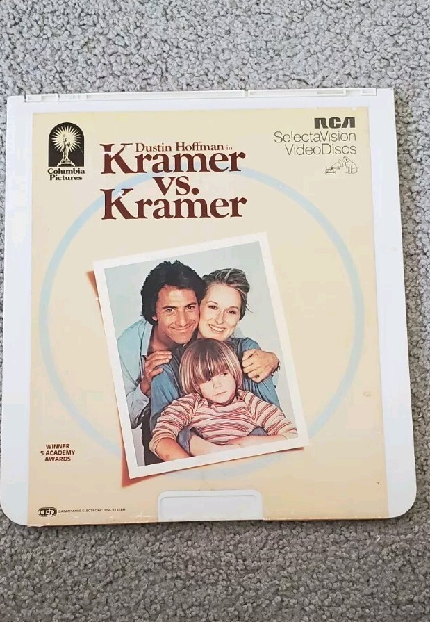 Vintage RCA SelectaVision Capacitance System Kramer Vs. Kramer VideoDisc