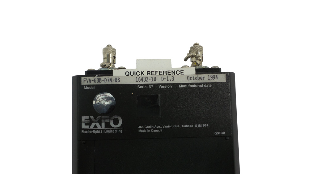 Exfo Electro Optical Engineering Variable Attenuator FVA-60B - Free Shipping