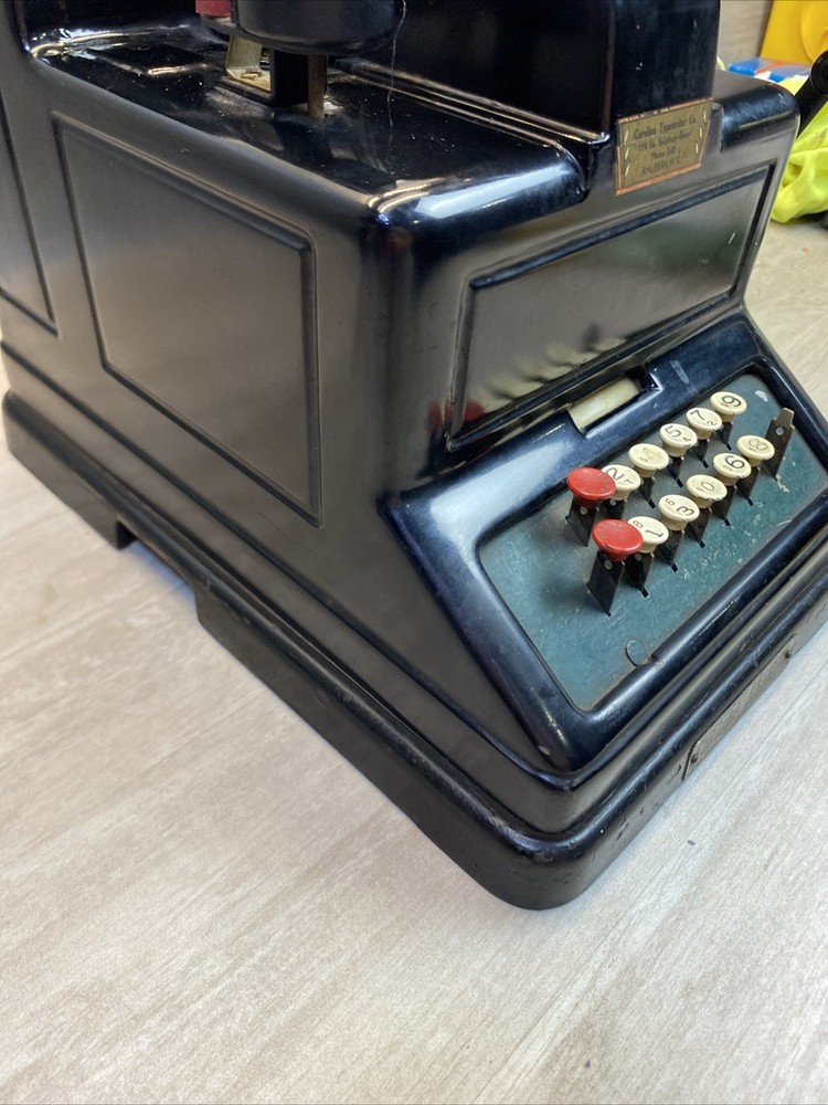 Antique Dalton Adding, listing, & Calculating Machine CLEAN READ MISSING KEY