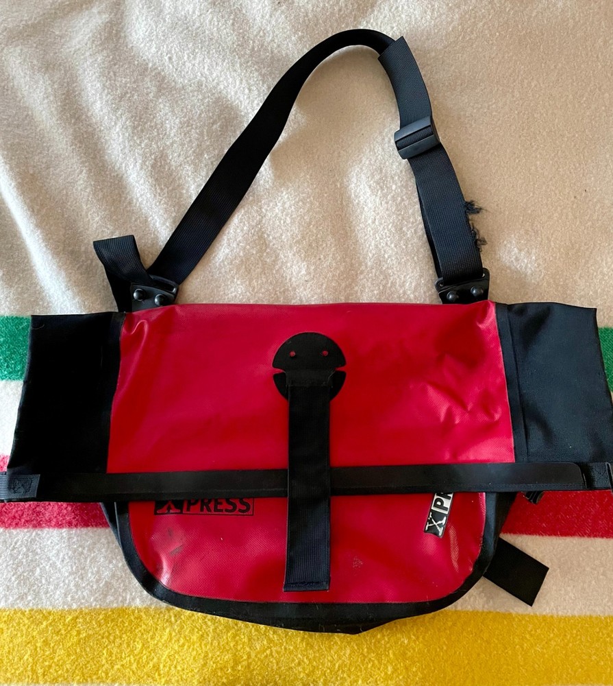 Red Ortlieb X-Press Waterproof Messenger Bag