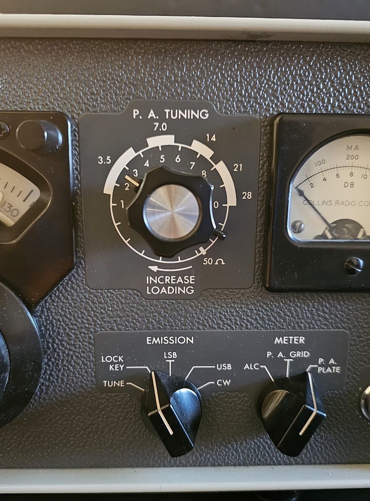 Vintage Collins 32S-1 Transmitter Untested