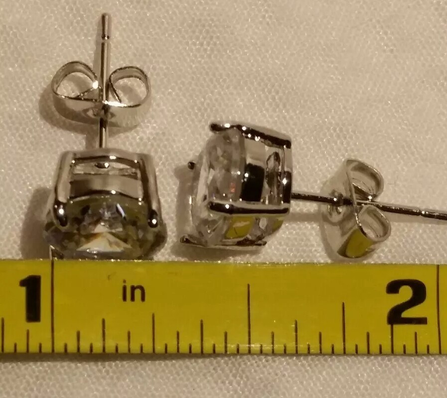 Brilliant Rhinestone Stud Earrings