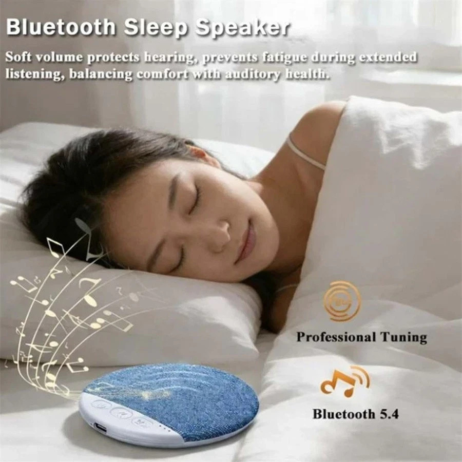 Under Pillow Speaker For Sleeping Bone Conduction Speaker With White Noise Timer