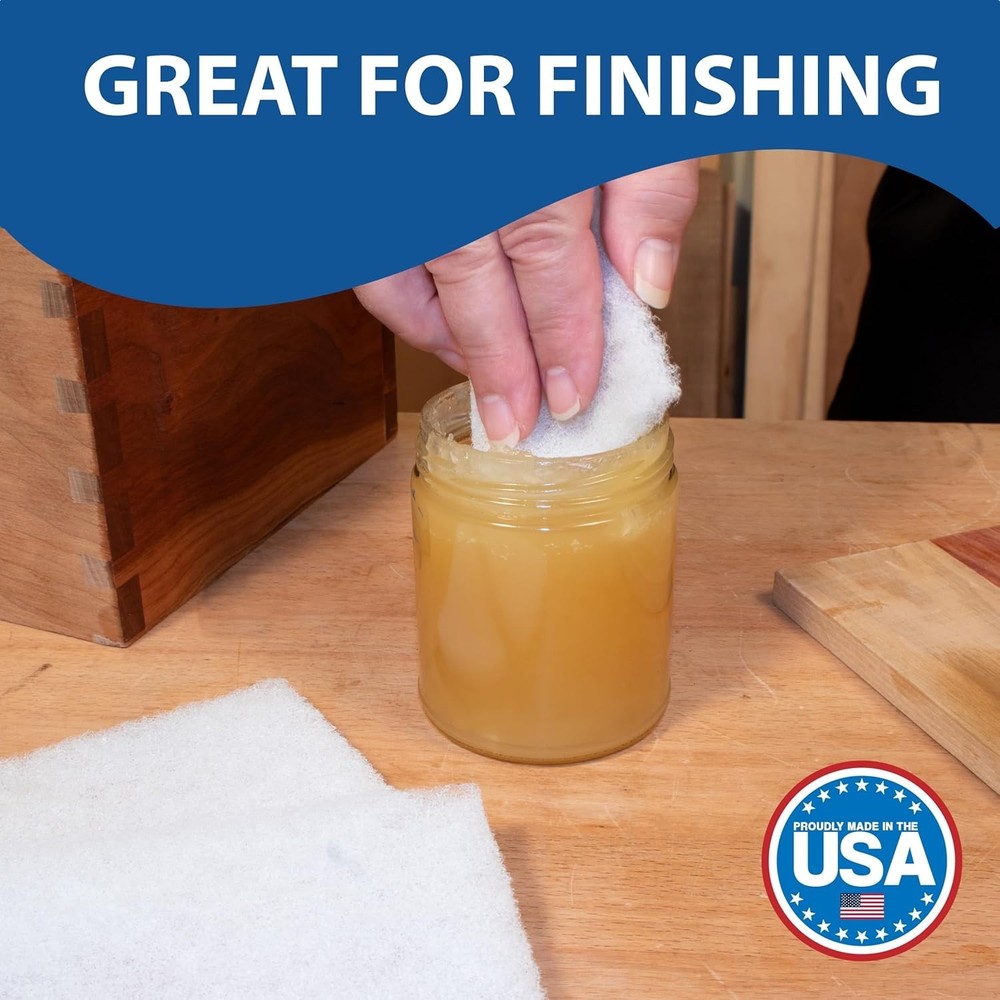 Versatile 6x9 Non-Woven Pads: 10-Pack Non-Scratch Buffing & Cleaning Solution