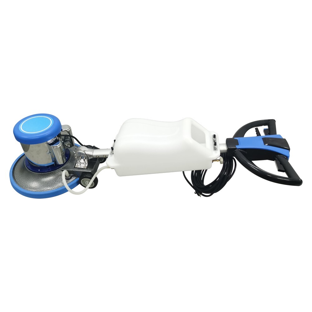 17" Multi-functional Floor Scrubber Buffer Heavy Duty Polisher Machine 1.5HP
