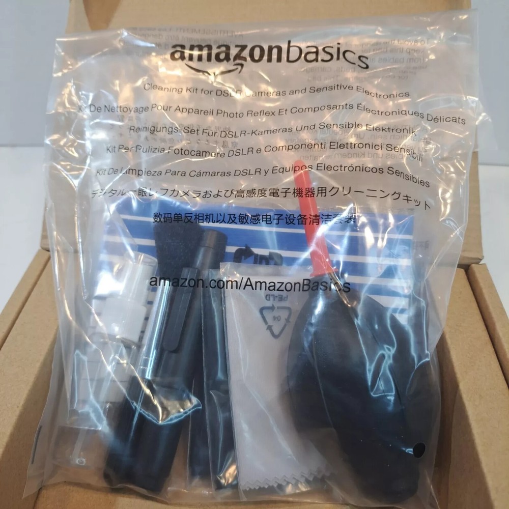 Amazon Basics Cleaning Kit for DSLR Cameras and Sensitive Electronics