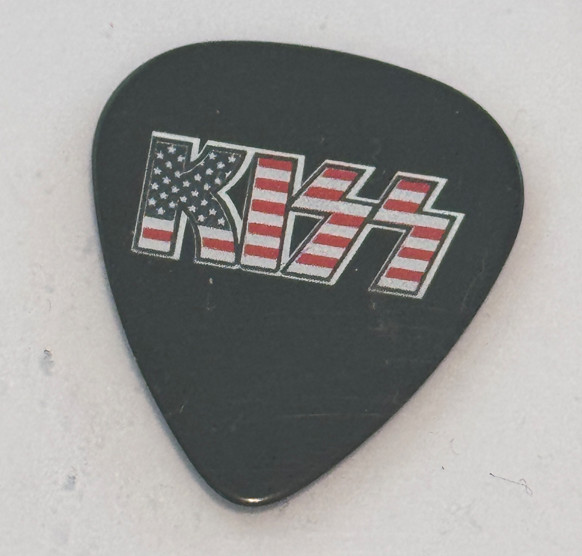 KISS Guitar Pick Alive / 35 2008 World Tour Issued Concert Stage Plectrum GENE
