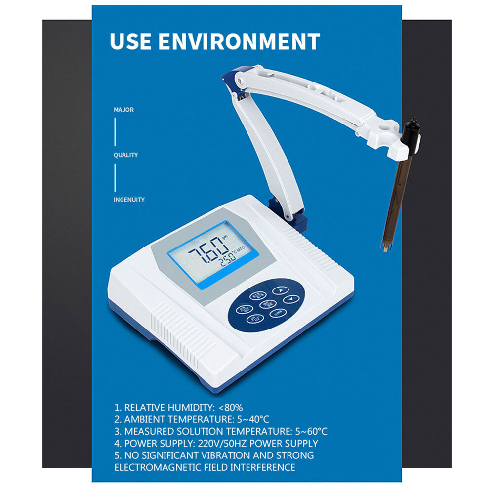 PHS-3C ph meter Auto Calibration Acidity Meter PH Tester Water Quality Analyzer