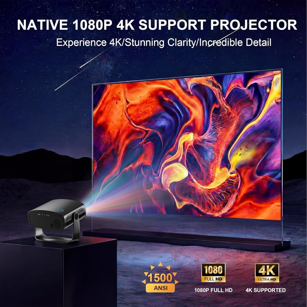 DXYIITOO Whale TV Smart Projector C10N-E