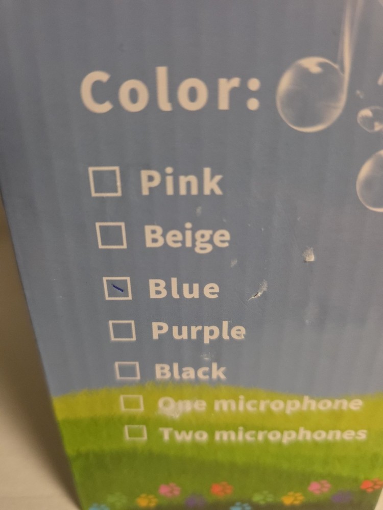 Zerfun Mini Karaoke Machine Includes 2 Mics