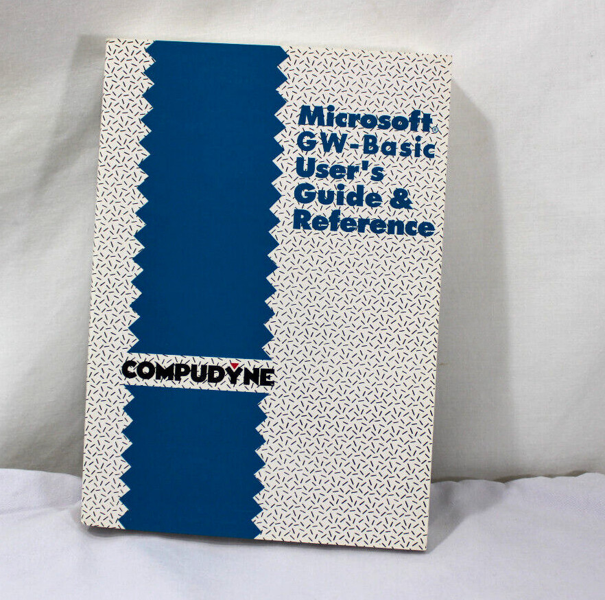 1988 MICROSOFT MS-DOS OPERATING SYSTEM & GW BASIC INSTRUCTION BOOKS VERSION 3.3