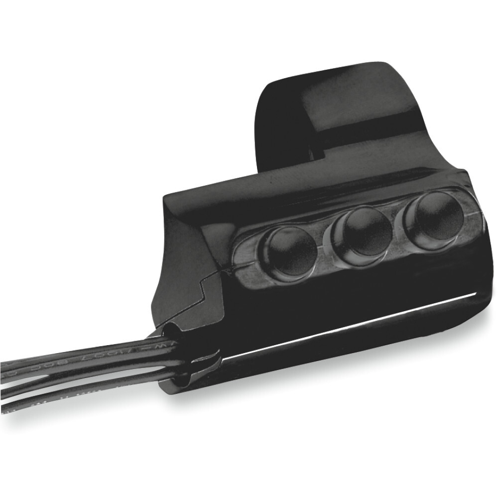 Performance Machine Black Right-Side Three-Button Switch Assembly | 0062-2032-B