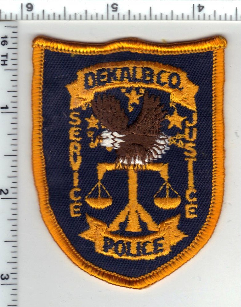 Dekalb County Police (Georgia) 1st Issue Cap/Hat Patch