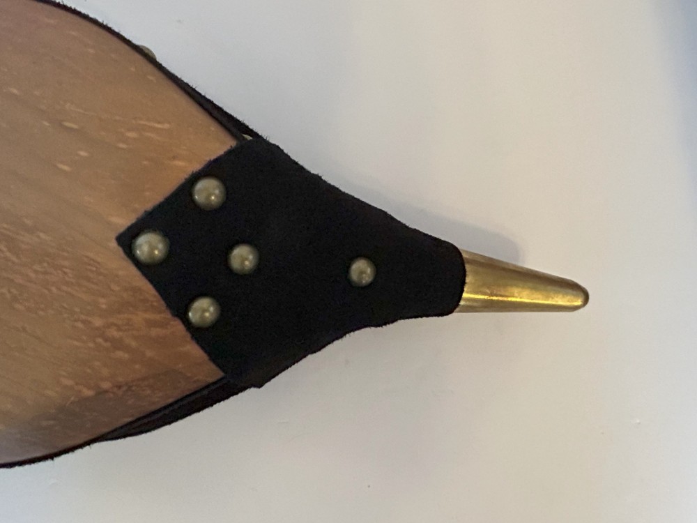 NEW - Johnny Beard Bellow - Solid Wood with Leather - Made in Oklahoma