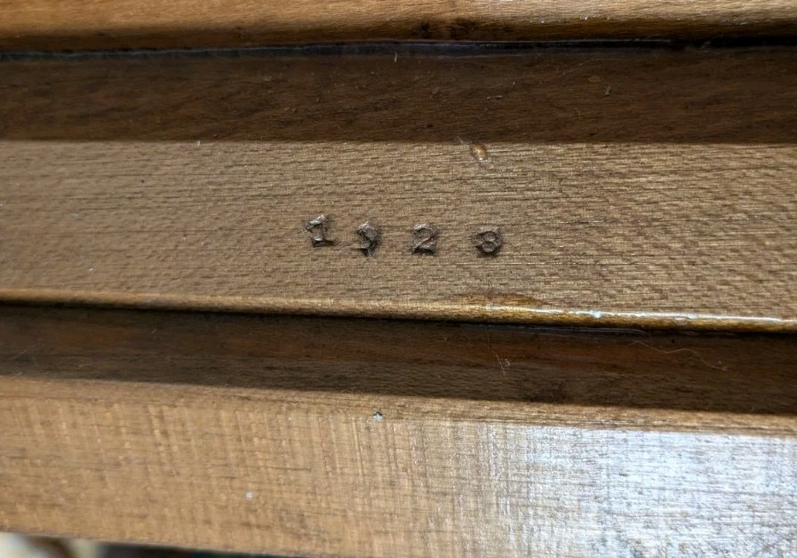 Antique Handmade LZ-127 Graf Zeppelin Germany Paper & Wood Model 1928 AJ